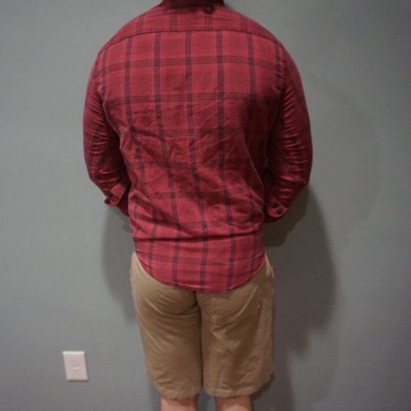 Red Plaid Shirt - Picture 2 of 2